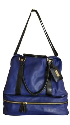 Bolsa de viaje grande STEVE MADDEN / equipaje de mano - compartimento azul con cremallera Foto 1 de 4