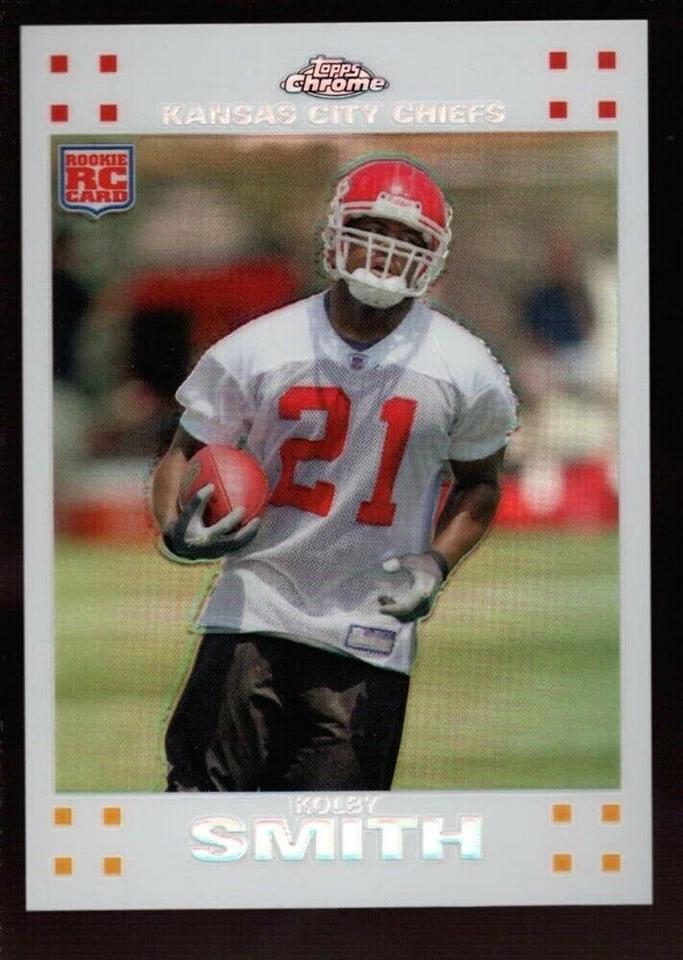 KOLBY SMITH 573/869 ROOKIE WHITE REFRACTOR RC 2007 TOPPS CHROME TC197 LOUISVILLE - Image 1 of 1