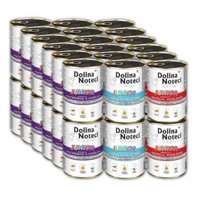 Dolina Noteci Premium Junior Mix Geschmäcker Nassfutter Für Welpen 36x400g - Bild 1 von 2