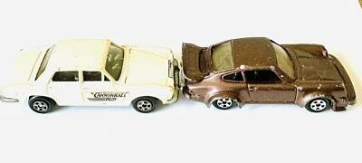 1981 Ertl винтажный Porsche 930 Turbo The Cannonball Run коричневый и Rolls Royce лот - Изображение 1 из 4