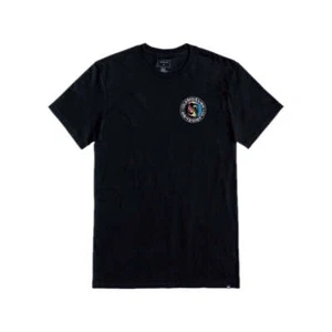 QUIKSILVER Boy's S/S T-Shirt MELLOW PHONIC - KVJ0 Black - XLarge (16) - NWT - Picture 1 of 2