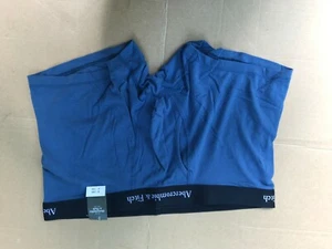Men's NWT Abercrombie & Fitch Boxer Briefs blue W/ white AND NAVY Size S - Picture 1 of 2