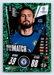 Topps Match Attax Oliver Giroud Man Of The Match #MOTM2 Chelsea  - Picture 1 of 2