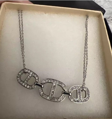 Splendida Collana Michael Kors Marittima Cristallo Pave Link Regalo Natale Mk