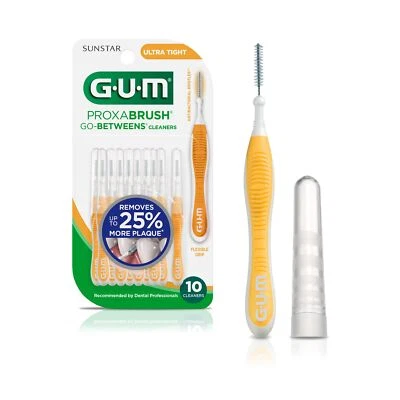 GUM Proxabrush Go-Betweens - Ultra Apertado - Escovas Interdentais - Cerdas Macias... - Imagem 1 de 4