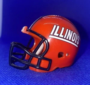 Illinois Fighting Illini Riddell Pocket Pro Casco Colegio NCAA Fútbol Naranja - Imagen 1 de 13