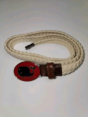 dsquared 2 Y2k Cinturón Ballena Roja Hebilla Y Cinturón Trenzado Hecho en Italia Foto 1 de 4