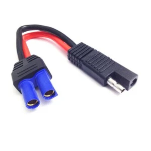 Motocykl SAE Adapter Kabel solarny SAE Przewód wtykowy do gniazda EC5 Kabel zasilający Bateria - Zdjęcie 1 z 7