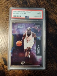 2021 Metal Universe Champions #1 Michael Jordan Psa 9 - Picture 1 of 2