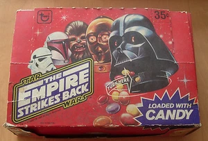 STAR WARS EMPIRE STRIKES BACK CANDY DISPENSERS WITH BOX C. 1980 TOPPS - Picture 1 of 7