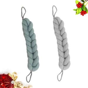  2 pz Strisce Bagno Lunghe Creative Bagno Doccia Asciugamano Corpo Scrubber Esfoliante per - Foto 1 di 11