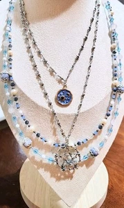 Whimsical Layered & Adjustable Witchy Necklace - Picture 1 of 8