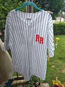 Round Rock Texas Amateur Athletic Federation Baseball Trikot Nummer 4 Vintage - Bild 1 von 8
