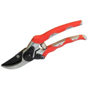 Siena Garden 313-253 Forbici da Giardino Taglio 21cm, Rosso/Grigio (1 Pezzo) - Foto 1 di 3