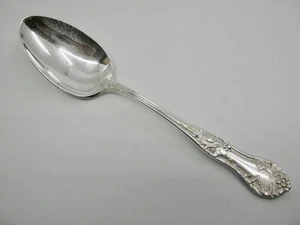 Cuchara sopera ovalada Holly by National Silver Co Place placa de plata 7,25" vacaciones - Imagen 1 de 4