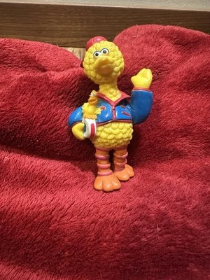 Figura de acción Sesame Street Big Bird con radio boombox PVC Foto 1 de 3