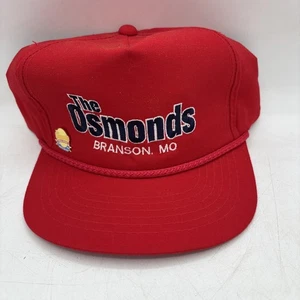 Vintage 96 Osmonds SnapBack Trucker Mütze Baseballkappe Neuheit Kordel Pin - Bild 1 von 6