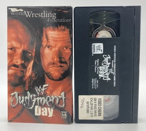 WWF WWE Judgment Day 2001 Wrestling VHS Video Tape, Steve Austin, The Undertaker - Bild 1 von 3