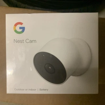 NEW Google Nest Cam (Battery) - Indoor and Outdoor Wireless Smart Home Security - Image 1 of 4