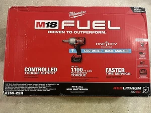 Milwaukee 2769-22R M18 FUEL 18V 1/2" ONE-KEY Kit chiavi a percussione dinamometriche controllate - Foto 1 di 4