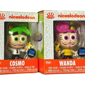 Funko Minis Cosmo & Wanda Set Fairly Oddparents Nickelodeon 2024 Five Below Excl - Picture 1 of 4