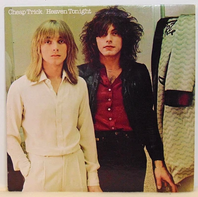 Cheap Trick - Heaven Tonight - 1978 Epic Hard Rock  Vinyl LP Record Album - Image 1 of 4