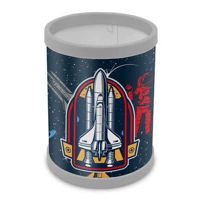 itenga Stifteköcher Weltraum Stiftehalter Kinder Schüler Schreibtisch Organizer - Bild 1 von 4