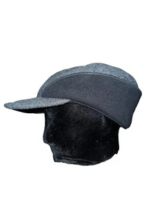 Vintage Outdoor Trapper Dorfman Pacific Hunting Hat Gray Ear Flaps Wool One Size - Picture 1 of 8