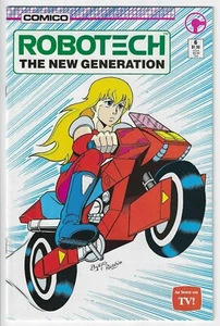 ROBOTECH THE NEW GENERATION #6 (1985) COMICO ~ VERY FINE/NEAR MINT 9.0 - Picture 1 of 2