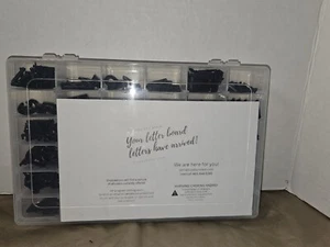 Board Letters ,Numbers And Symbols With Organizer Case NEW. - Picture 1 of 6