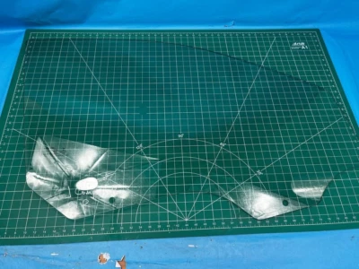 2007-2016 JEEP COMPASS RIGHT FRONT WINDOW GLASS E4 43R 000183 E000989 OEM - Image 1 of 4