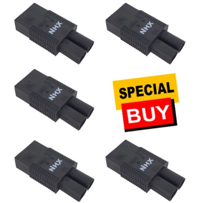 NHX RC One Piece EC5 Male - QS8 Female Adapter Connector (5) - Image 1 of 4