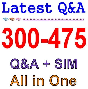 Cisco Best Practice Material For 300-475 Exam Q&A+SIM - Picture 1 of 1