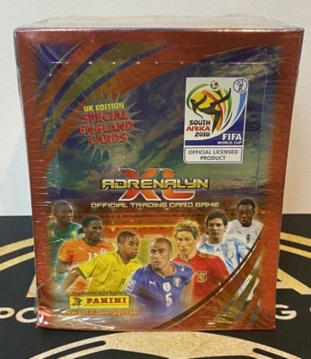 Panini Adrenalyn XL Trading Cards WC South Africa 2010 Display Box 100 Packs UK - Image 1 of 3