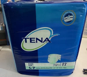 TENA Erwachsene Inkontinentslip SMALL 22''-36'' starke Saugfähigkeit - 12/Pack - Bild 1 von 5