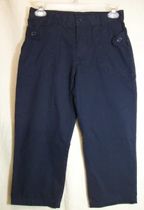 USSN Polo Uniform divison Navy capri girls size 12 - Picture 1 of 7