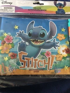 Disney Stitch Deluxe Authograph Book - Picture 1 of 10
