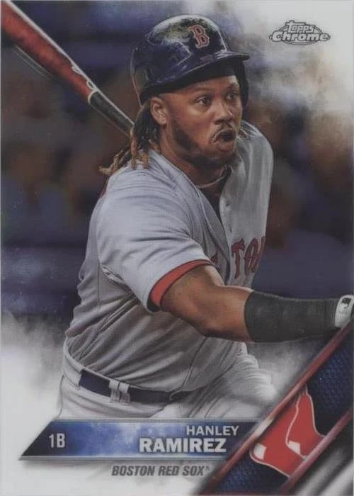 2016 Topps Chrome - Hanley Ramirez #180