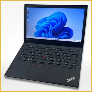 Lenovo Thinkpad T470 i5-6200U 8GB 16GB Ram 240GB 480GB SSD Windows 11 Laptop - Picture 1 of 6