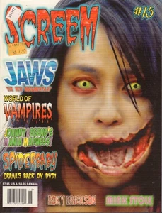 Screem Magazine #15 Jaws Johnny Legend Roky Erickson 022718DBE - Picture 1 of 1