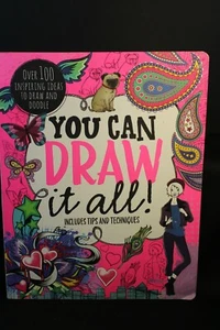 Book - You Can DRAW It All! - Includes Tip and Techniques - Over 100 Ideas - Picture 1 of 7