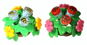 Lego 2x Planta 1 con ladybirds 1 con abejas ¡NUEVO!!!¡! - Imagen 1 de 1