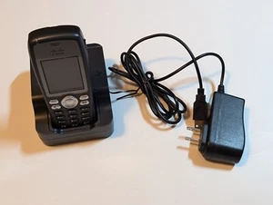 Cisco CP-7925G-A-K9 Wireless UC Phone 7925G W/ Charging stand 74-5465-02 - Picture 1 of 2