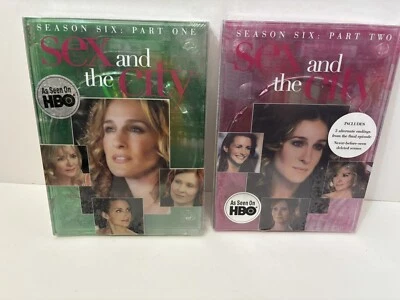 Sex and the City Lot Season 6 (Part One & Part Two) Bonus New Sealed Free Ship - Image 1 of 4