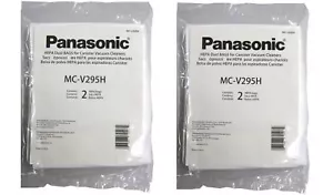 Panasonic MC-V295H Type C-19 Canister HEPA Vacuum Bag 4PK - Picture 1 of 2