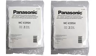 Panasonic MC-V295H Type C-19 Canister HEPA Vacuum Bag 4PK - Image 1 of 2