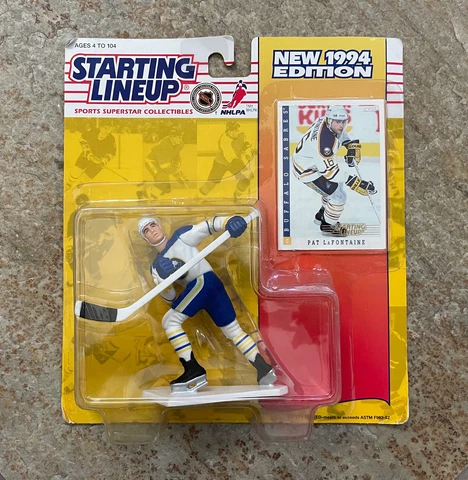 Vintage Buffalo Sabres Pat LaFontaine Starting Lineup Hockey Action Figure ### Cover