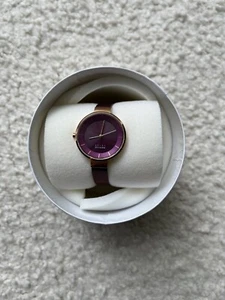 Excellent - Bering Solar Womens Polished/Brushed Rose Gold-tone Watch 14631-969 - Picture 1 of 4
