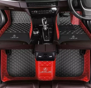 For 2000-2025 LEXUS Handmade all-weather waterproof PU leather floor mat - Picture 1 of 89