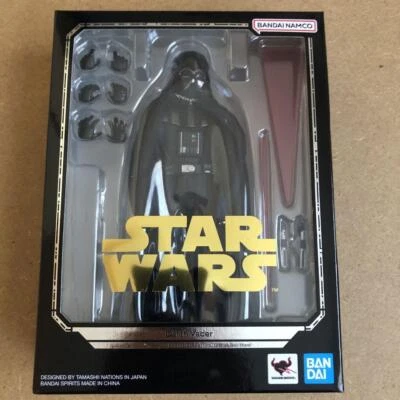 S.H.Figuarts Darth Vader Classic ver. (STAR WARS: A New Hope) Figure BANDAI F/S - Image 1 of 4